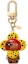 Lookbook (Women) Louis Vuitton x Yayoi Kusama Vivienne Keychain Yellow Exclusive. M01146