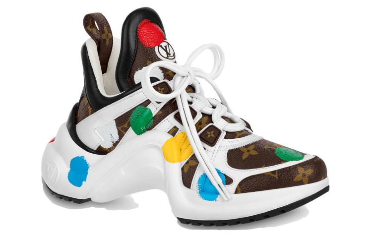 (W) LV YK Academy Archlight Sneakers 'White with Colorful Dots' 圖 2