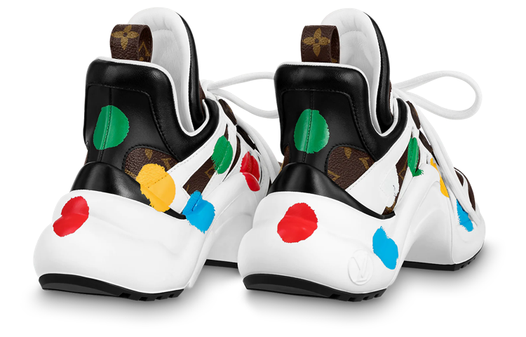 (W) LV YK Academy Archlight Sneakers 'White with Colorful Dots' 圖 3