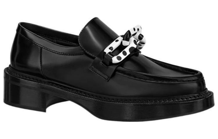 (Women) Louis Vuitton x YK Academy Loafers 'Black with White' 1AB9JW