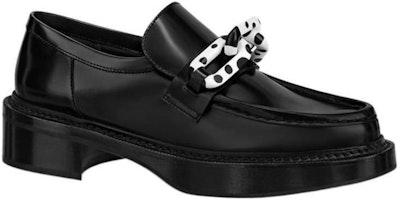 (Women) Louis Vuitton x YK Academy Loafers 'Black with White' 1AB9JW (Women) Louis Vuitton x YK Academy Loafers 'Black with White' 1AB9JW