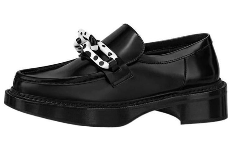 Order (W) Louis Vuitton x YK Academy Loafers ''Hitam dengan Putih'' 1AB9JW