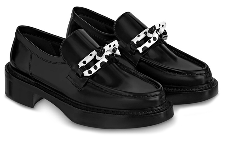 Lookbook (W) Louis Vuitton x YK Academy Loafers ''Hitam dengan Putih'' 1AB9JW