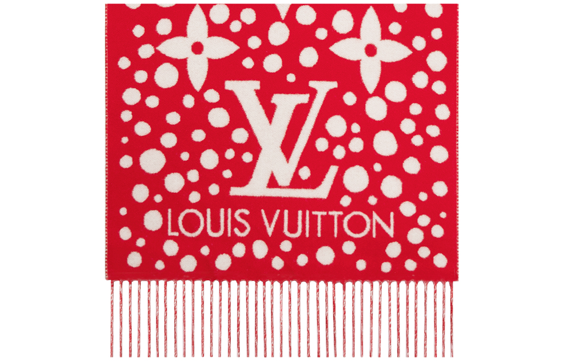 Shop (Women) LOUIS VUITTON x YK Infinity Dots Scarf  Limited Edition. M78306
