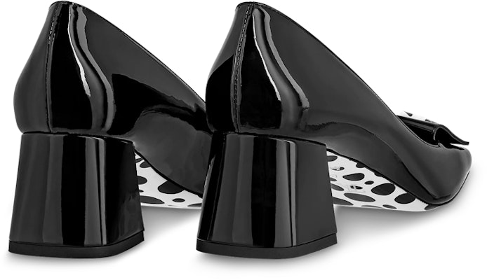 (Women) Louis Vuitton Yayoi Kusama x Shake High Heels 'Black Leather' 1AB9P2 Lookbook (Women) Louis Vuitton Yayoi Kusama x Shake High Heels 'Black Leather' 1AB9P2