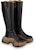 (Women) Louis Vuitton Zoom 'Black Leather High-Top with Zipper' 1ABGGR