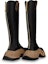 Shop (Women) Louis Vuitton Zoom 'Black Leather High-Top with Zipper' 1ABGGR