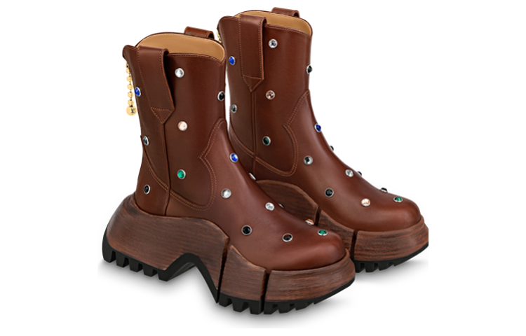 Lookbook (Women) Louis Vuitton Zoom 'Chestnut Leather Zip' 1ABGZT