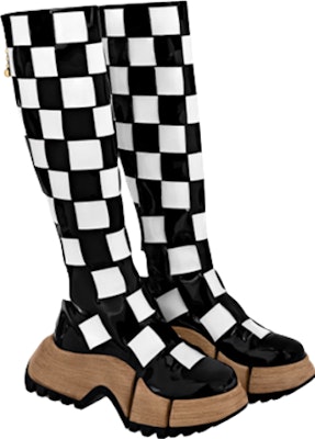 (W) 루이비통 줌 화이트 블랙 하이탑 (Louis Vuitton Zoom White Black High-top) 1ABGHN Lookbook (W) 루이비통 줌 화이트 블랙 하이탑 (Louis Vuitton Zoom White Black High-top) 1ABGHN