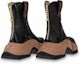 Shop (Women) Louis Vuitton Zoom Boot 'Black Leather Platform Zip' 1ABGRT