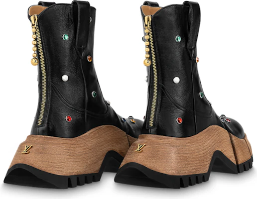 (W) Stivale Louis Vuitton Zoom ''Pelle Nera con Zip e Plateau'' 1ABGZL Lookbook (W) Stivale Louis Vuitton Zoom ''Pelle Nera con Zip e Plateau'' 1ABGZL