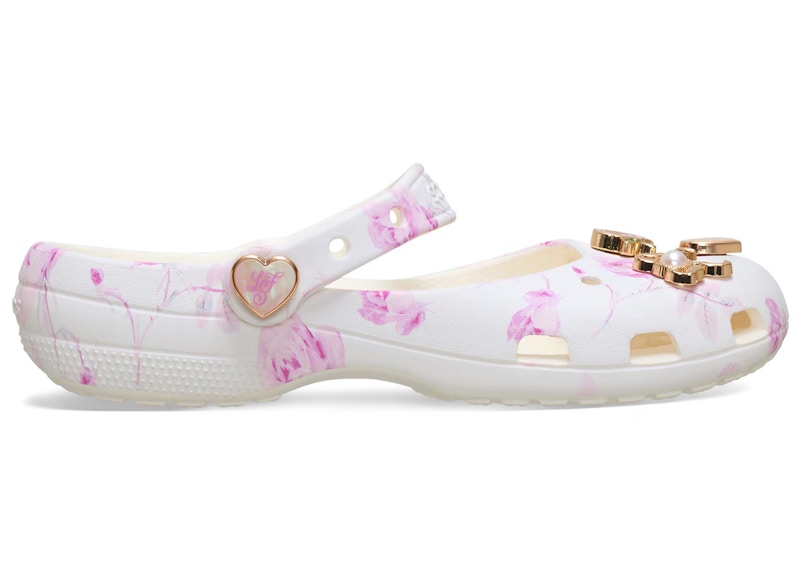 (Women) LoveShackFancy x Crocs Classic Ballet Flat 'Oyster' 212787-159