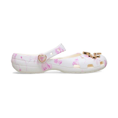 (W) LoveShackFancy Crocs Classic Ballet Flat 'Oyster'