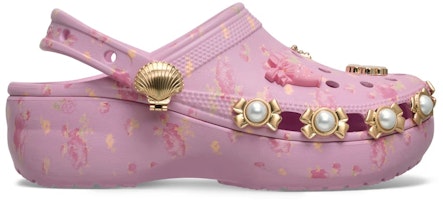 (Women) LoveShackFancy x Crocs Classic Platform Clog 'Ballerina Pink' 212788-6GD (Women) LoveShackFancy x Crocs Classic Platform Clog 'Ballerina Pink' 212788-6GD