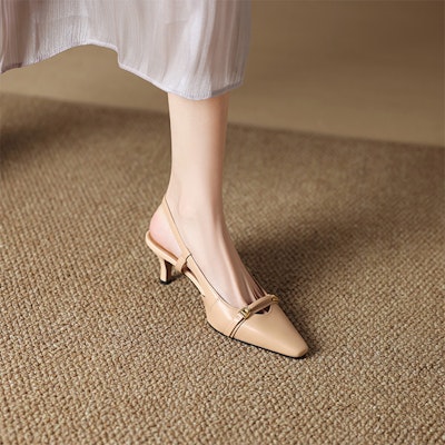 (Women) Luiza Barcelos 'Apricot Pointed Toe Buckle Stiletto' XWP1SK0692 Sizing (Women) Luiza Barcelos 'Apricot Pointed Toe Buckle Stiletto' XWP1SK0692