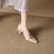 (W) Luiza Barcelos 'Stiletto Aprikot Bertumit Runcing dengan Gesper' XWP1SK0692