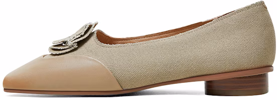 (Women) Luiza Barcelos 'Apricot Square Toe Casual Flat' X901305 (Women) Luiza Barcelos 'Apricot Square Toe Casual Flat' X901305
