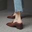 Purchase (W) Luiza Barcelos 'Tumit Blok Tali Gesper Coklat' X901073