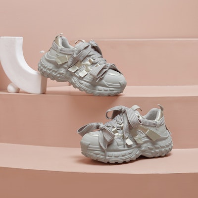 (W) Luiza Barcelos 'Kasut Ayah Kelabu' X902220 Lookbook (W) Luiza Barcelos 'Kasut Ayah Kelabu' X902220