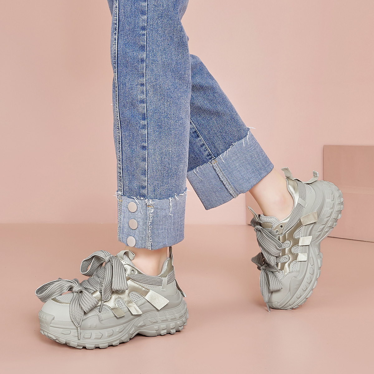 (W) Luiza Barcelos 'Grey Dad Shoe' 圖 6