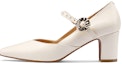 Buy (W) Luiza Barcelos 'Tajam Bertumit Blok dengan Gesper Logam' X900912