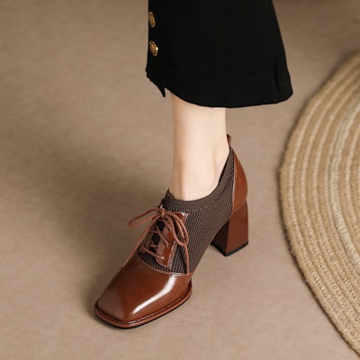 (Women) Luiza Barcelos 'Simplified Versatile Chunky Heel' X901103 Shop (Women) Luiza Barcelos 'Simplified Versatile Chunky Heel' X901103