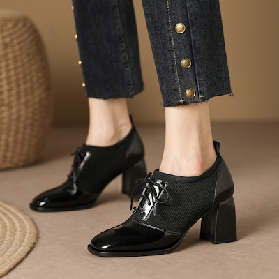 (Women) Luiza Barcelos 'Simplified Versatile Chunky Heel' X901103 2