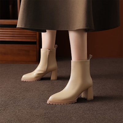 (W) (女性用) ルイザ・バルセロス アンクルブーツ 'ベージュ' X902008 X902008 Purchase (W) (女性用) ルイザ・バルセロス アンクルブーツ 'ベージュ' X902008 X902008