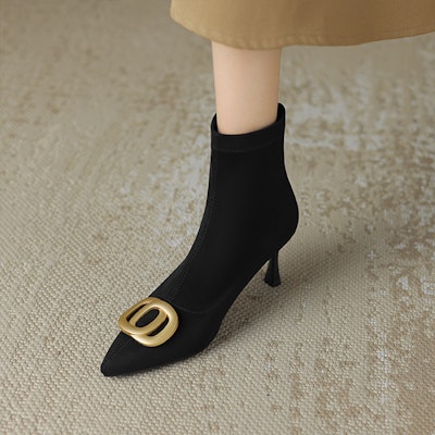 (W) Botines Negros Luiza Barcelos X902042 Lookbook (W) Botines Negros Luiza Barcelos X902042
