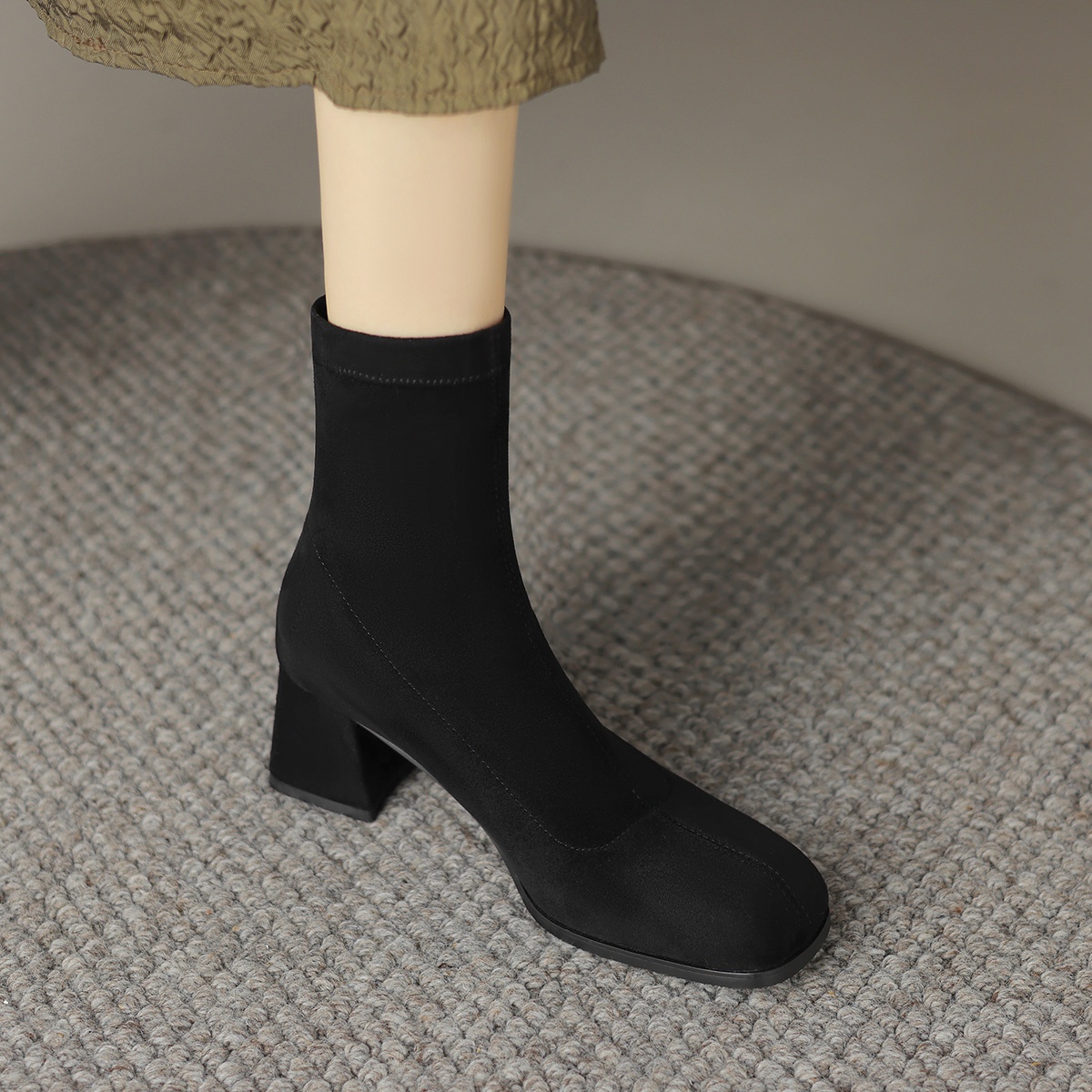 (W) Luiza Barcelos Ankle Boot 'Black' 圖 4