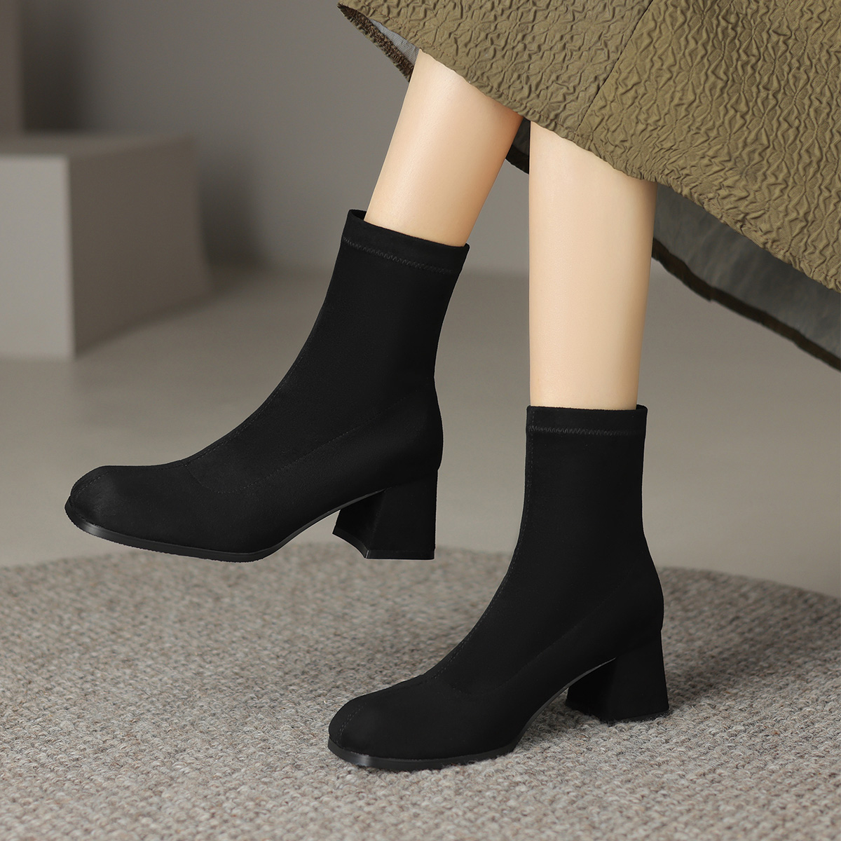 (W) Luiza Barcelos Ankle Boot 'Black' 圖 5