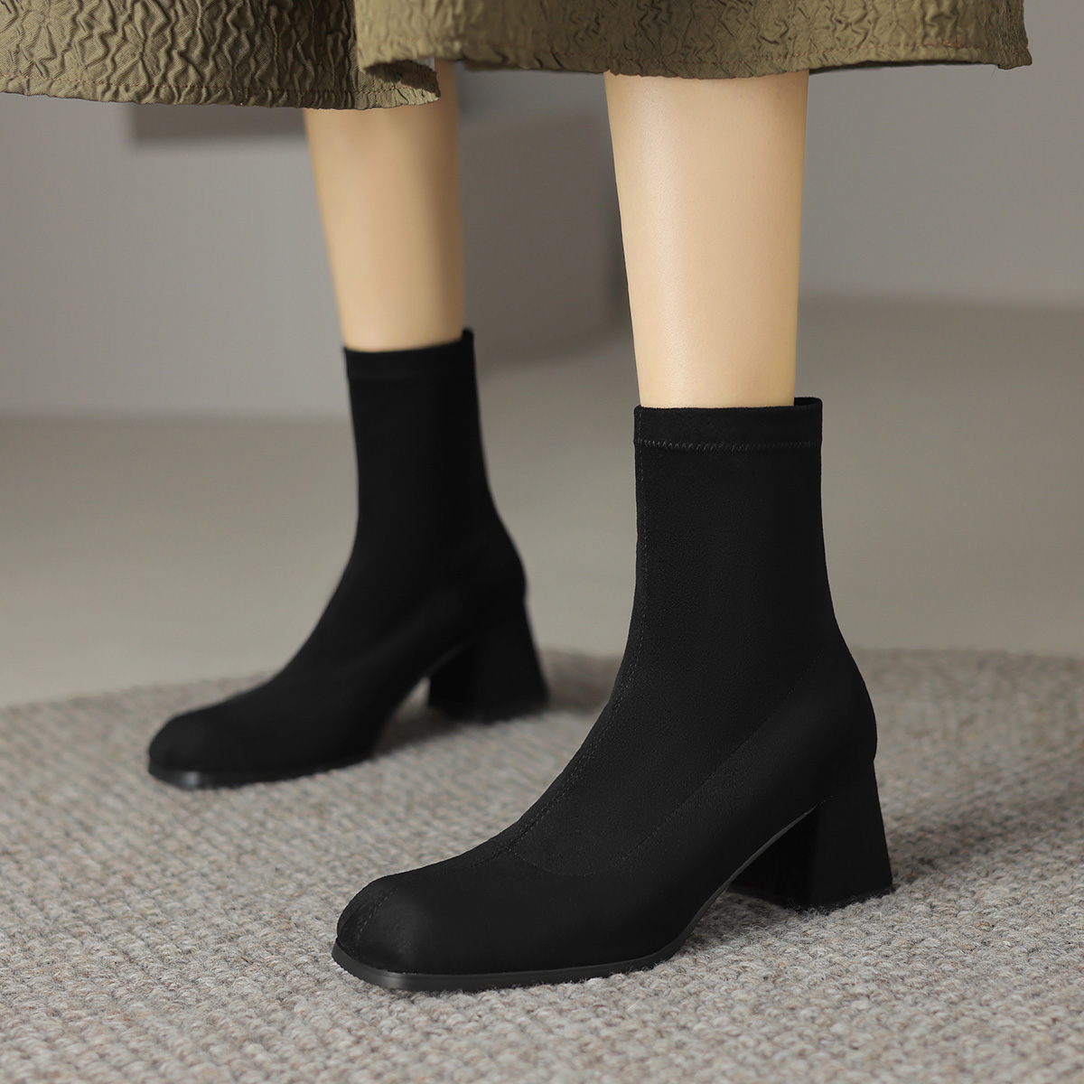 (W) Luiza Barcelos Ankle Boot 'Black' 圖 6