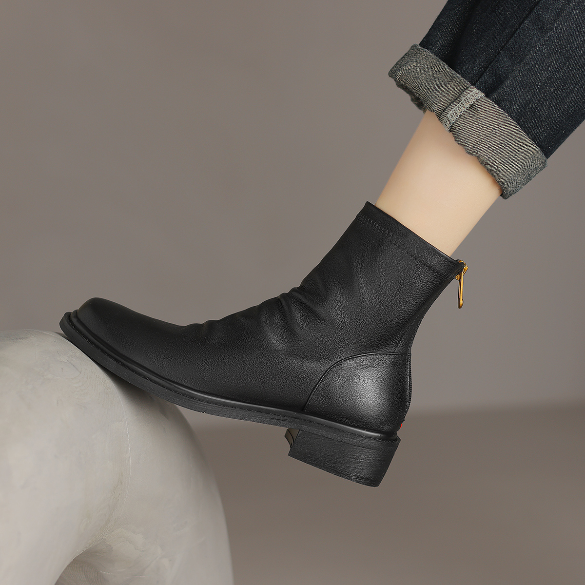 (W) Luiza Barcelos Ankle Boot 'Black' 圖 2