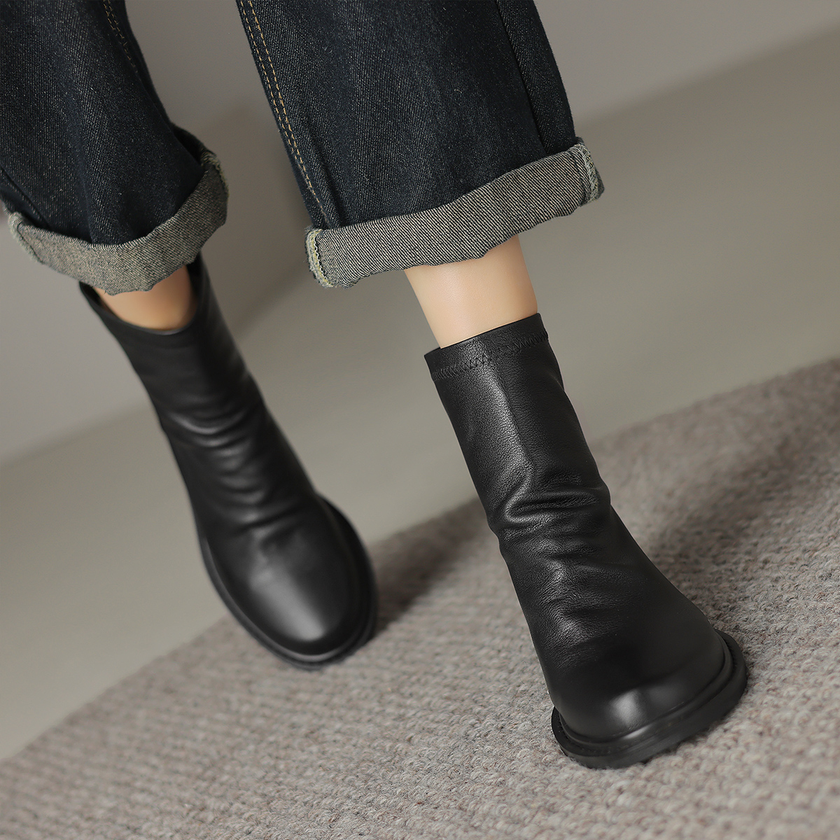 (W) Luiza Barcelos Ankle Boot 'Black' 圖 3