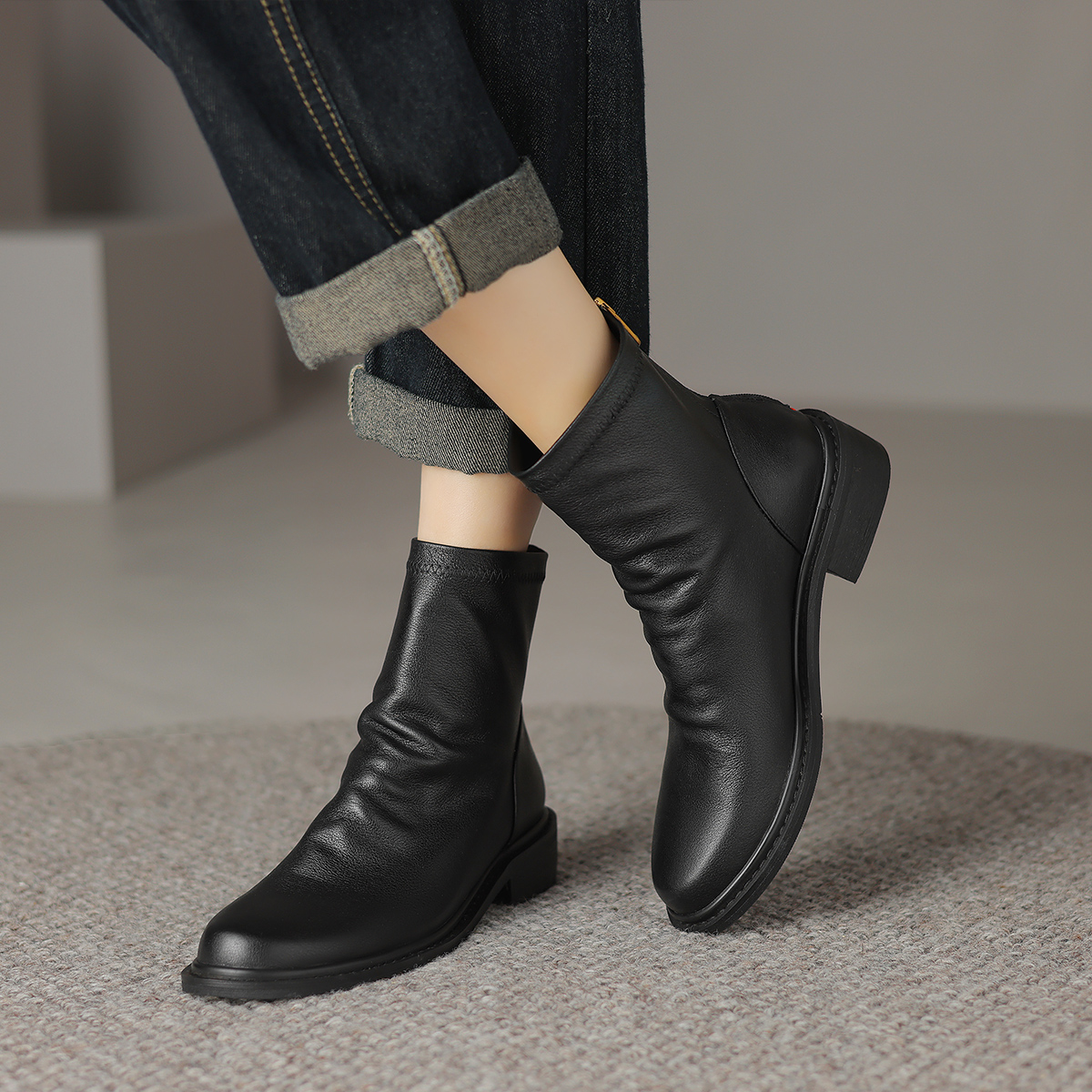 (W) Luiza Barcelos Ankle Boot 'Black' 圖 4