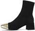 Buy (W) 루이자 바르셀로스 블랙 골드 앵클부츠 (Luiza Barselroseu Beullaek Goldeu Aengkeulbutseu) X902053