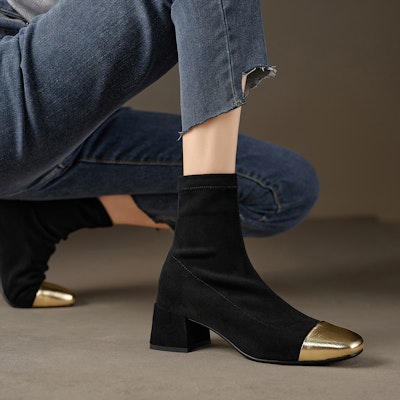 (W) 루이자 바르셀로스 블랙 골드 앵클부츠 (Luiza Barselroseu Beullaek Goldeu Aengkeulbutseu) X902053 Purchase (W) 루이자 바르셀로스 블랙 골드 앵클부츠 (Luiza Barselroseu Beullaek Goldeu Aengkeulbutseu) X902053