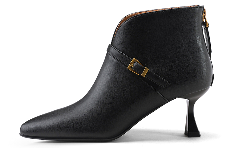 (Women) Luiza Barcelos Ankle Boot 'Black Zipper' X902013