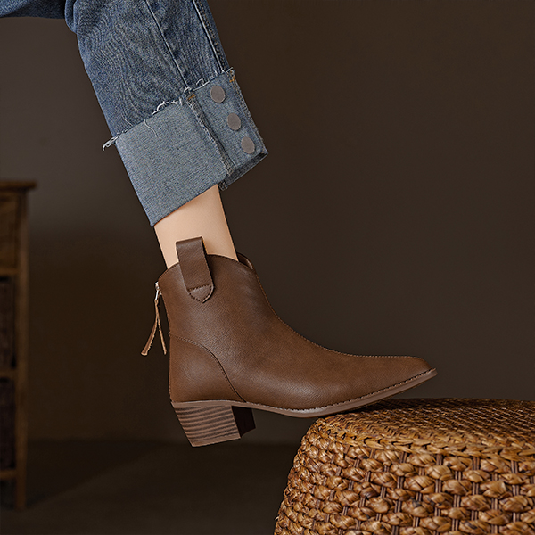 (W) Luiza Barcelos Ankle Boot 'Brown' 圖 7