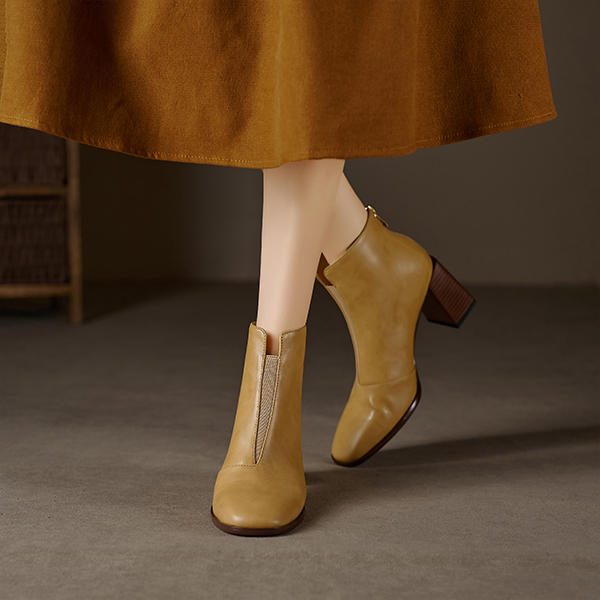 (W) Luiza Barcelos Ankle Boots 'Beige' 圖 4