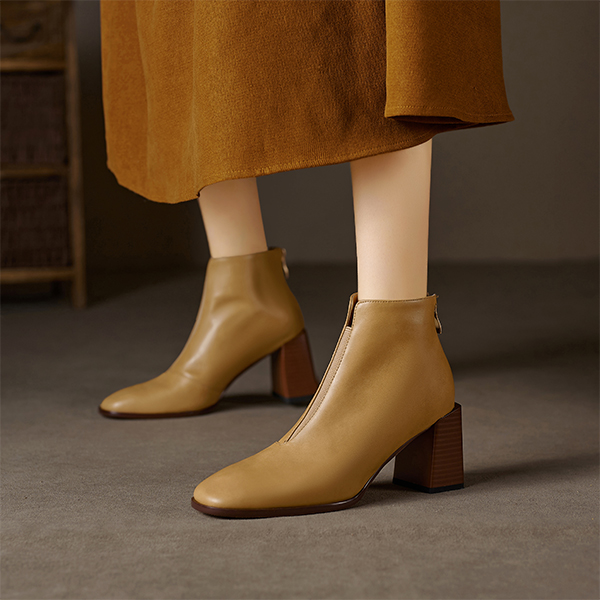 (W) Luiza Barcelos Ankle Boots 'Beige' 圖 5