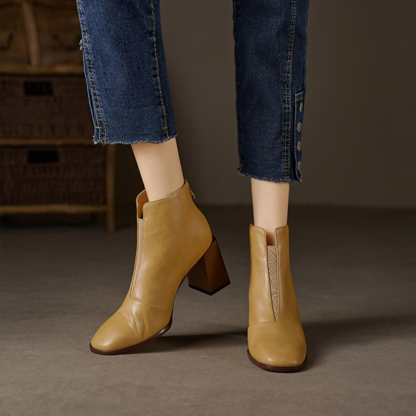 (W) Luiza Barcelos Ankle Boots 'Beige' 圖 6