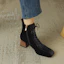 Details for (W) 루이자 바르셀로스 블랙 앵클부츠 (Luiza Barselos Black Ankle Boots - shortened) X902031