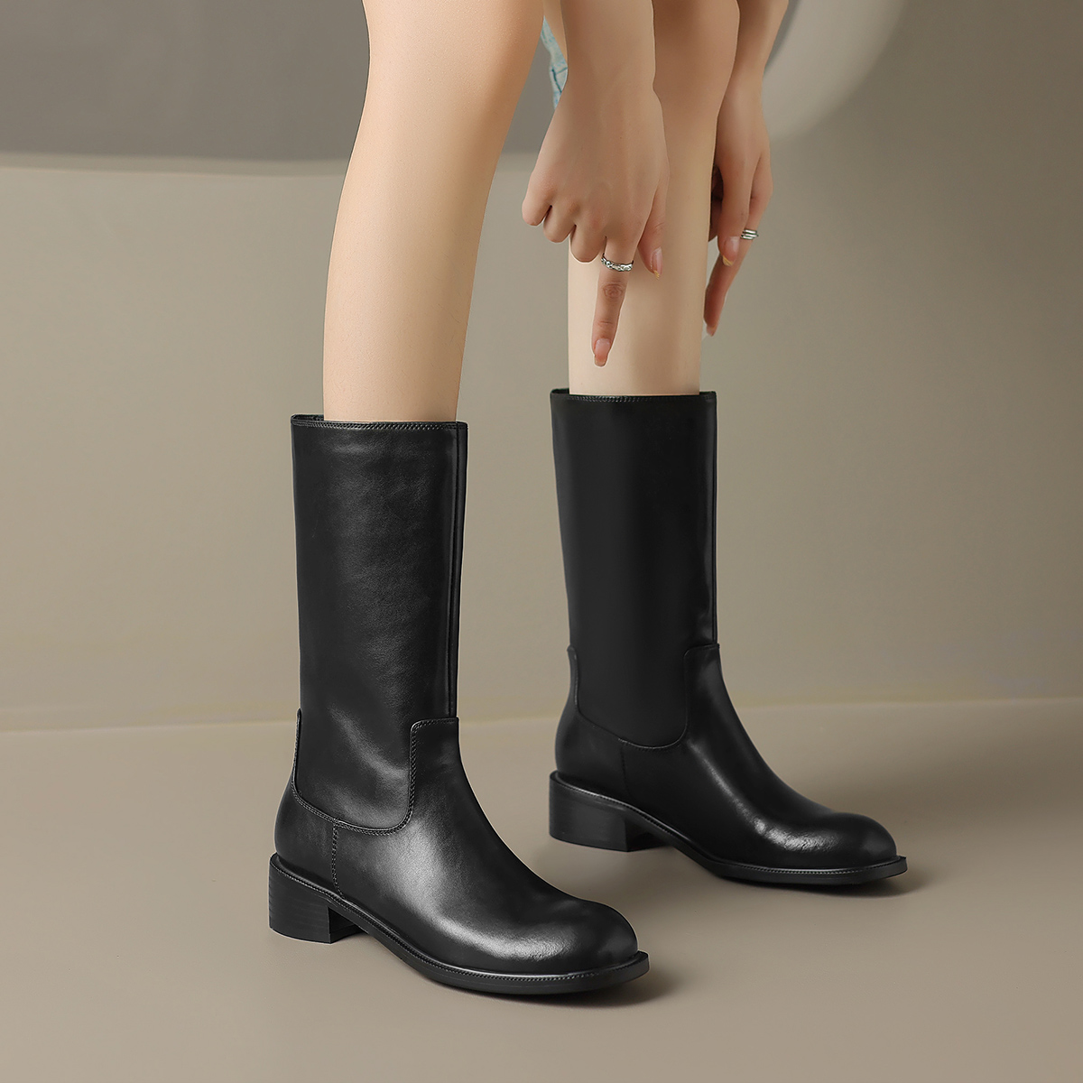 (W) Luiza Barcelos Ankle Boots 'Black' 圖 7