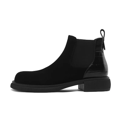 (W) Luiza Barcelos Ankle Boots 'Black Leather'