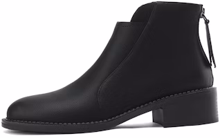 (Women) Luiza Barcelos Ankle Boots 'Black Leather' X902167 (Women) Luiza Barcelos Ankle Boots 'Black Leather' X902167