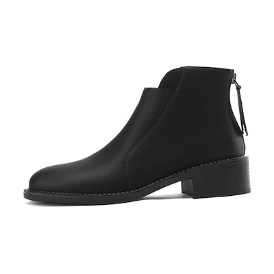 (W) Luiza Barcelos Ankle Boots 'Black Leather'