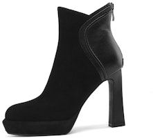 (Women) Luiza Barcelos Ankle Boots 'Black Leather' X902010 (Women) Luiza Barcelos Ankle Boots 'Black Leather' X902010