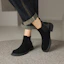 Order (W) 루이자 바르셀로스 블랙 레더 앵클부츠 (Luiza Barsellos black leather ankle boots) X902041