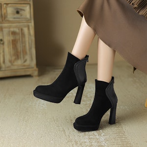 (W) 루이자 바르셀로스 블랙 레더 앵클부츠 (Luiza Barselloseu Beullaeg Ledeo Aengkeulbutseu) X902010 Purchase (W) 루이자 바르셀로스 블랙 레더 앵클부츠 (Luiza Barselloseu Beullaeg Ledeo Aengkeulbutseu) X902010